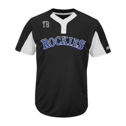 Tampa-bay Custom Rockies Two-Button Jersey - Rockies-MAI383