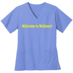 Wally Order Embroidered Medical Uniform | Womens Wonderwink Medical Uniform Ww4560