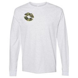 camo-3 Hanes Longsleeve T-shirt