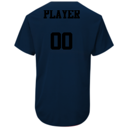 12 Red Sox Full Button Baseball Jersey - Adult MAHD6840