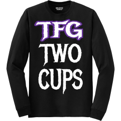 TFG-TWO-CUPS Mens 50% Polyester / 50% Cotton Longsleeve T-Shirt