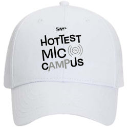 White-Cap-Black-Logo Low Pro Style Otto Cap