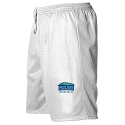 basic2 Adult One Color  Mesh Shorts  - 569P