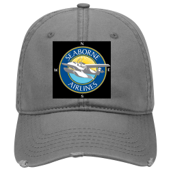 seaborne Distressed Low Profile Cotton Hat 