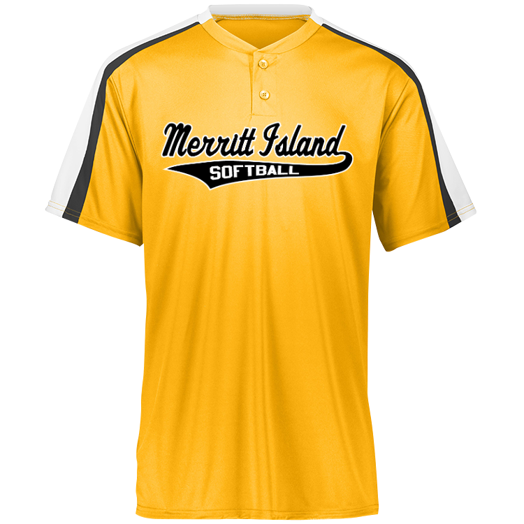 merritt Design Your Own Screen Printed Baseball Jersey Boys Augusta