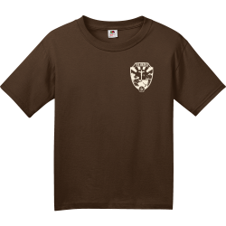 BRAVES Fruit of the Loom Youth Heavy Cotton Tee