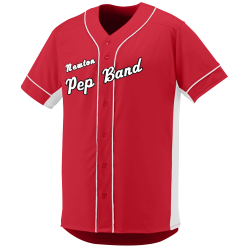 Newton-Pep-Band Adult 100% Polyester Baseball Jersey Augusta Sportswear