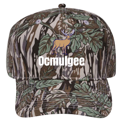Ocmulgee Camoflauge Hat Otto Cap