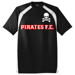 PIRATES-F.C. Adult Colorblock Raglan Shooting T Shirt
