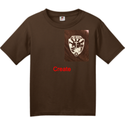 The-Braves Fruit of the Loom Youth Heavy Cotton Tee