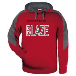 Blaze-sweatshirt Adult Two-Ply Hooded Sweatshirt