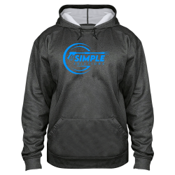 Create Adult Pro Heathered Fleece Hoodie