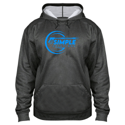 Simple-Solutions-Hoodies Adult Pro Heathered Fleece Hoodie