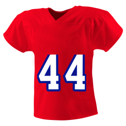 TOBAR-44 Youth Practice Football Jersey