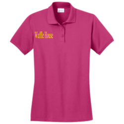 Waffle-House Ladies Pique Polo Shirt