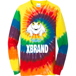 XBRAND Tie-Dye Long Sleeve Tee