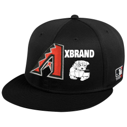 XBRAND Diamondbacks Flatbill Baseball Hat OCMLB400