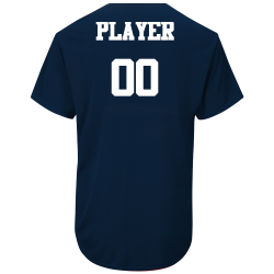 sox-23 Red-Sox Official MLB Full Button Youth Jersey - MAHD684Y