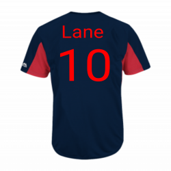 Edmond-braves Youth Braves Two-Button Jersey - Braves-MAIY83