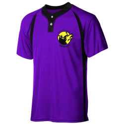 Grey-Wolves Adult Baseball Jersey 2  Button / 2 Color