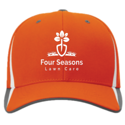 Orange-Four-Seasons Flexfit Three Toned Hat 