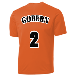 Orioles Orioles MLB Adult League Team Jerseys - Official Nike MLB Wordmark Poly Tees - N223