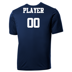 SNLL Braves MLB Adult League Team Jerseys - Official Nike MLB Wordmark Poly Tees - N223