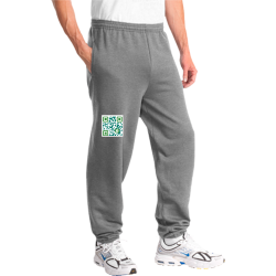TL-QR-code-pants Core Fleece Sweatpant with Pockets
