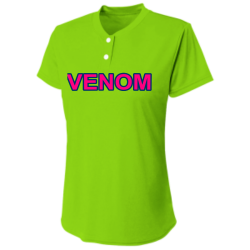 Venom Two Button Softball Jersey