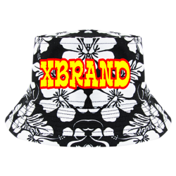 XBRAND Create Floral Custom Fisherman's Hats 