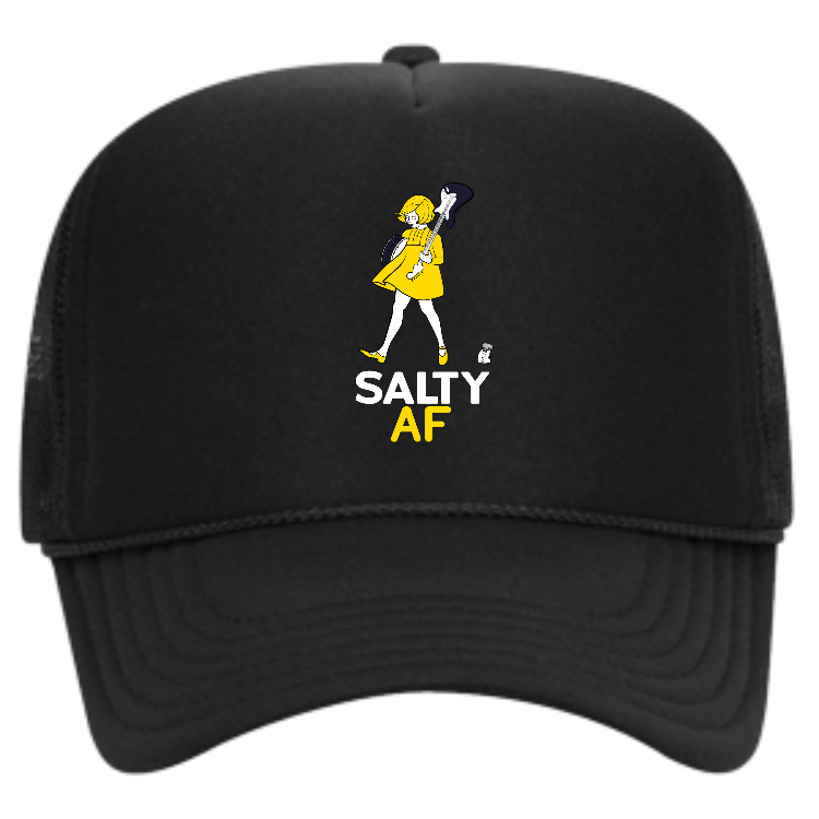 Salty AF trucker hats 1 Design Custom Printed Trucker Hat Unisex Otto Cap Trucker Hat 39165