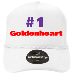 1-Goldenheart Create Custom Printed Hat | Unisex Decky Hat 211