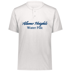 Alamo-Heights-Water-Polo Adult Customized Two-Button Baseball Jersey
