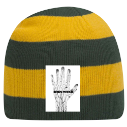 BREN-MAROE-Designer-Beanie-Hat Striped Bumble Bee Beanie