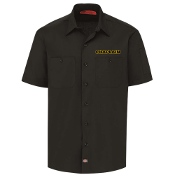 CHAPLAIN 1947 2025 Design Your Own Custom Printed Mechanic Shirt | Mens Dickies Mechanic Shirt S608