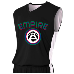 Empire23A Adult 2-Color Reversible Basketball Jersey