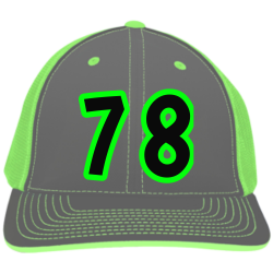 Moye-Nascar Design Embroidered Cap | Unisex Pacific Headwear Trucker Flexfit Cap