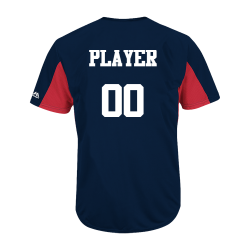 PLAYER-00 Youth Red Sox Two-Button Jersey - Red-Sox-MAIY83