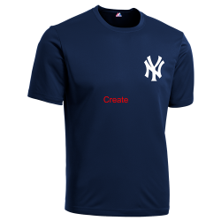 Yankees Yankees MLB Little League Team Jerseys - Official Nike Youth MLB Wordmark Poly Tees - NY223