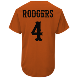 Br Orioles Full Button Baseball Jersey - Adult MAHD6840