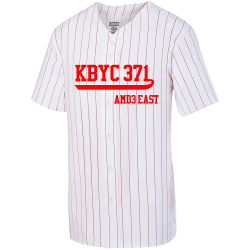 KBYC-371--AMD3-EAST Youth Pin Stripe Baseball Jersey | Augusta Sportswear 1686