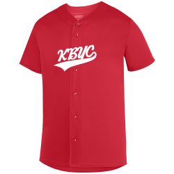KBYCallred THIRTEAM Boys 100% Polyester Baseball Jersey Augusta Sportswear