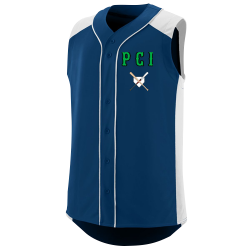 P-C-I Adult Sleeveless Baseball Jersey Augusta Sportswear