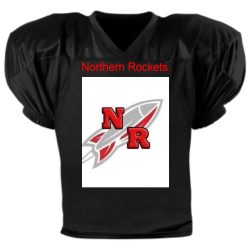 Rocket DISCONTINUED Youth Pro Fit Football Jerseys - NB4136