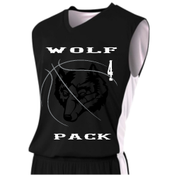 Wolf Youth 2-Color Reversible Basketball Jersey