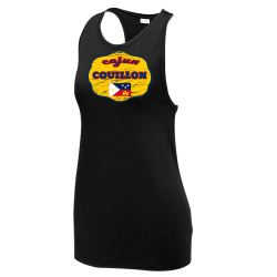 cajun-COUILLON Design Your Own Custom Printed Racerback Tank | Womens Sport Tek Racerback Tank Lst402