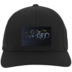 peloton Order Custom Printed Cap | Unisex Pacific Headwear Twill Flexfit Cap