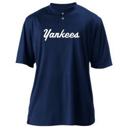 yankees DANCE CONCEPTS Youth Two Button Baseball Jersey