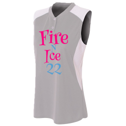 Fire-N-Ice-22 Ladies Softball Jersey