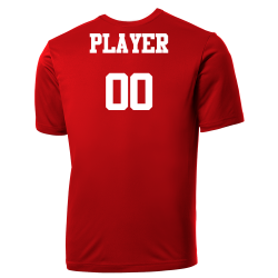 PLAYER-00 Nationals MLB Little League Team Jerseys - Official Nike Youth MLB Wordmark Poly Tees - NY229